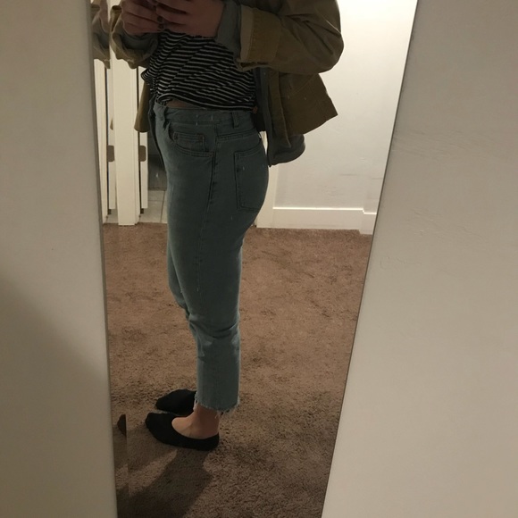 TopShop cropped mom jean - Picture 2 of 4